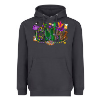 Smoke cma mardi gras cowgirl Heavyweight Hoodie - CowGirlArtShop