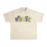 Sandshell nurse mardi gras Urban Heavy Tee - MaliasSmallBusiness