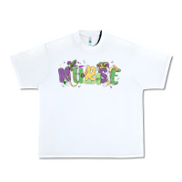 White nurse mardi gras Urban Heavy Tee - MaliasSmallBusiness