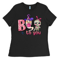 Black boo to you Ladies Tee - AdoDesignShop