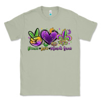 Matcha peace love mardi gras Classic Tee - MaliasSmallBusiness