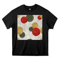 Black christmas points seamless pattern Heavy Core Tee - BundleAndBundleShop