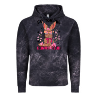 Cloud Black cottontail bunny club Vintage Hoodie - MaliasSmallBusiness