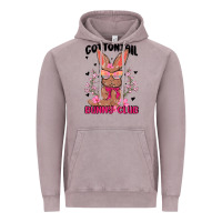Cottontail Bunny Club Vintage Hoodie | Teevron