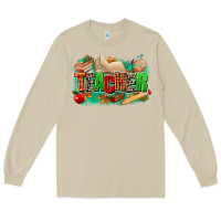 Mushroom teacher fall Long Sleeve Tee - MaliasSmallBusiness