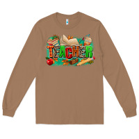 Toasted Coconut teacher fall Long Sleeve Tee - MaliasSmallBusiness