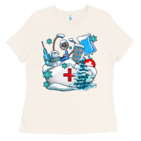 Bone Winter Nurse life Ladies Tee - AdoDesignShop
