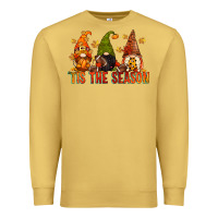 Antique Gold tis the season gnomes Premium Sweatshirt - CowGirlArtShop