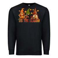 Black tis the season gnomes Premium Sweatshirt - CowGirlArtShop