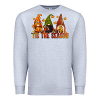Heather Grey tis the season gnomes Premium Sweatshirt - CowGirlArtShop