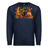 Navy tis the season gnomes Premium Sweatshirt - CowGirlArtShop