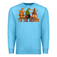 Ocean Blue tis the season gnomes Premium Sweatshirt - CowGirlArtShop