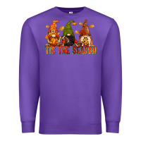 Purple tis the season gnomes Premium Sweatshirt - CowGirlArtShop