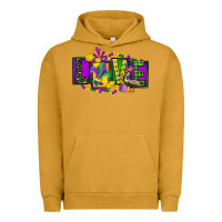 Pigment Peanut Butter mardi gras love Urban Hoodie - FaDigitalArtStudio