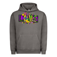 Pigment Tornado mardi gras love Urban Hoodie - FaDigitalArtStudio