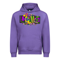 Tulip mardi gras love Urban Hoodie - FaDigitalArtStudio