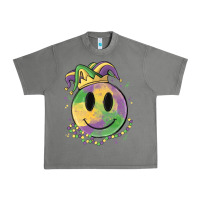 Tornado smiley face mardi gras Urban Heavy Tee - MaliasSmallBusiness