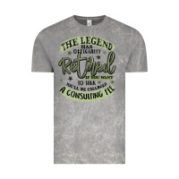 Cloud Rock the legend has officially retired Vintage Tee - MaliasSmallBusiness