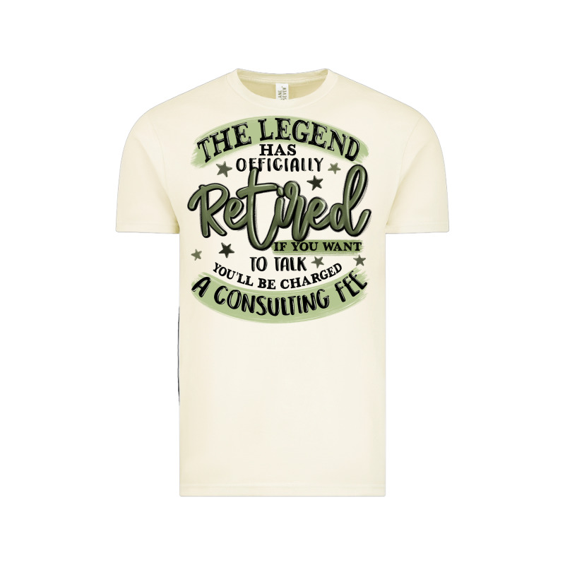 The Legend Has Officially Retired Vintage Tee by MaliasSmallBusiness | Teevron