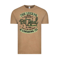 Vintage Coffee the legend has officially retired Vintage Tee - MaliasSmallBusiness
