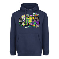 Navy cna mardi gras certified nursing assistant Heavyweight Hoodie - CowGirlArtShop