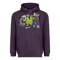Plum cna mardi gras certified nursing assistant Heavyweight Hoodie - CowGirlArtShop