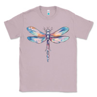 Lilac dragonfly Classic Tee - MaliasSmallBusiness