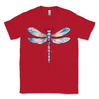 Red dragonfly Classic Tee - MaliasSmallBusiness