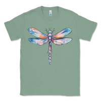 Sage dragonfly Classic Tee - MaliasSmallBusiness