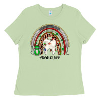 Matcha Christmas dental life rainbow Ladies Tee - JahusDesignShop