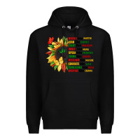 Black dream like martin juneteenth Premium Hoodie - CowGirlArtShop