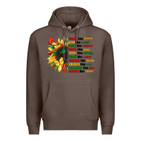 Coffee dream like martin juneteenth Premium Hoodie - CowGirlArtShop