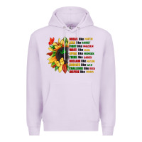Lilac dream like martin juneteenth Premium Hoodie - CowGirlArtShop
