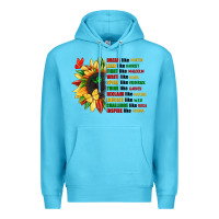 Ocean Blue dream like martin juneteenth Premium Hoodie - CowGirlArtShop