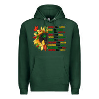 Sports Green dream like martin juneteenth Premium Hoodie - CowGirlArtShop