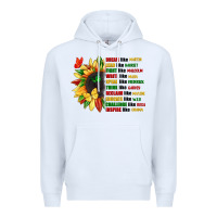 White dream like martin juneteenth Premium Hoodie - CowGirlArtShop