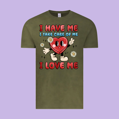 I Have Me I Take Care Of Me I Love Me Vintage Tee Designed By Maliassmallbusiness