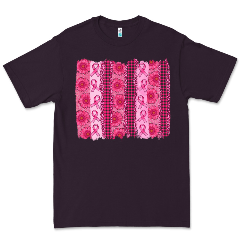 Breast Cancer Brushstroke Premium Tee by AdoDesignShop | Teevron