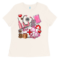 Bone nurse  valentines day love Ladies Tee - AdoDesignShop