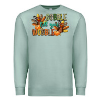 Gobble Till You Wobble Premium Sweatshirt | Teevron