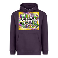 Plum bead up bitches Heavyweight Hoodie - CowGirlArtShop