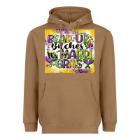 Toasted Coconut bead up bitches Heavyweight Hoodie - CowGirlArtShop
