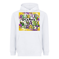 White bead up bitches Heavyweight Hoodie - CowGirlArtShop
