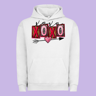 Xoxo Love Urban Hoodie Designed By Fadigitalartstudio