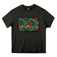 Asphalt christmas gift box and leopard background Heavy Core Tee - BundleAndBundleShop