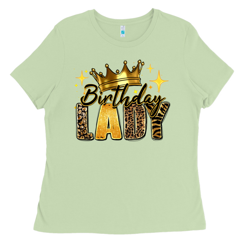 Birthday Lady Ladies Tee by RanaPortraitStore | Teevron