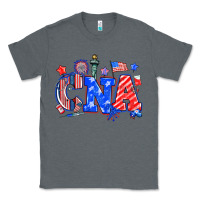 Charcoal Heather 4th of july cna Classic Tee - NancyCooperArtShop