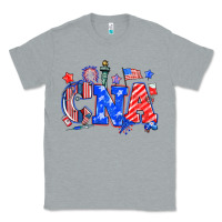 Heather Grey 4th of july cna Classic Tee - NancyCooperArtShop