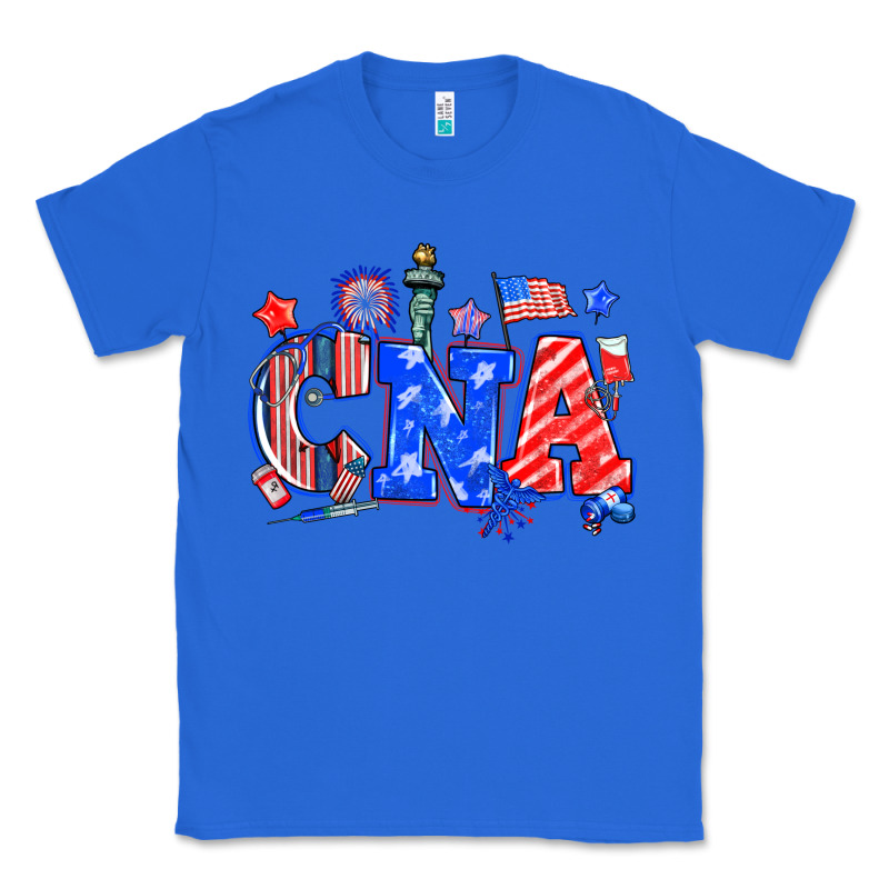 4th Of July Cna Classic Tee by NancyCooperArtShop | Teevron