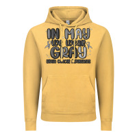Vintage Mustard in may we wear gray brain cancer awareness Vintage Hoodie - MaliasSmallBusiness